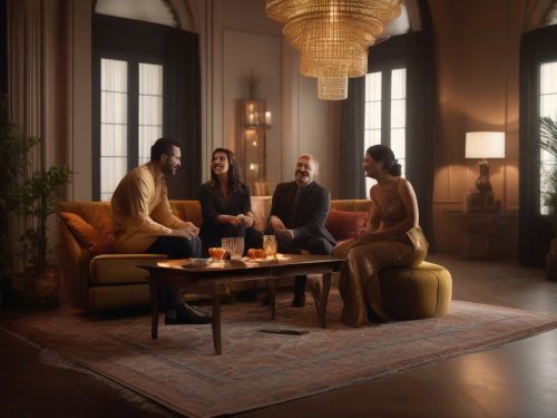 Akbatı da Sımsıcak Sohbetler ve Gülüşler